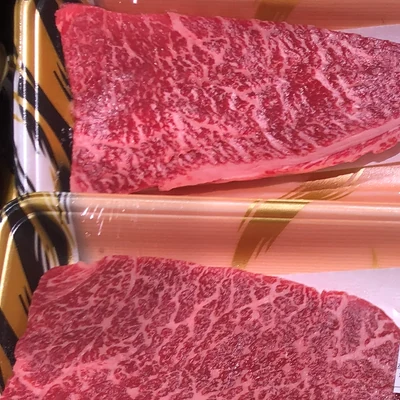 厚切りの牛肉