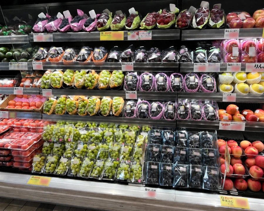 夙川店の果物