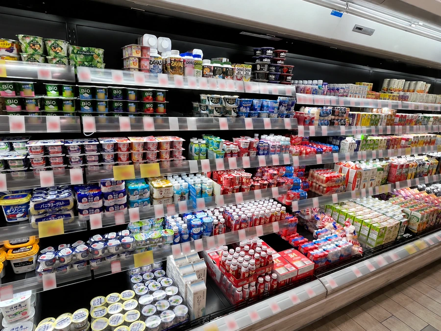 夙川店のヨーグルト・飲料
