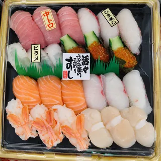 握り寿司の盛り合わせ